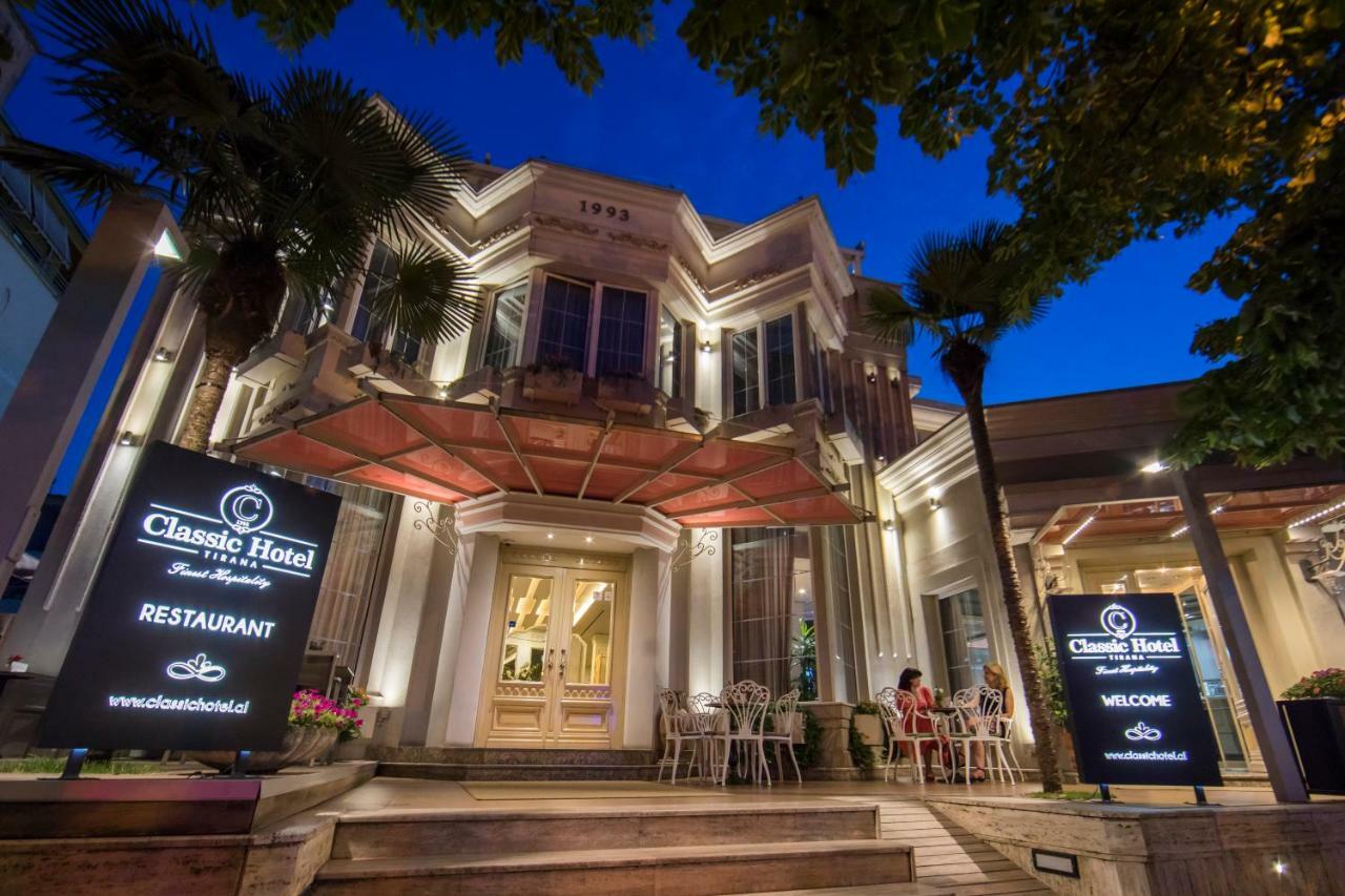 Classic Hotel Tirana Zewnętrze zdjęcie